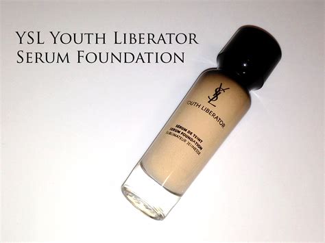 yves saint laurent youth liberator serum foundation b10|ysl youth liberator foundation reviews.